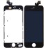 iPhone 5 Display + Digitizer, +Metal Plate A+ High Quality - Black