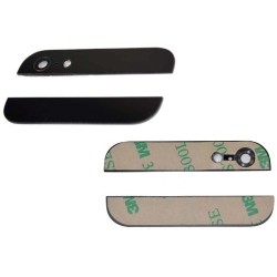 Top-Bottom Glass For iPhone 5 - Black