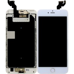 iPhone 6S Plus Display + Digitizer, Pre Assembled A+ High Quality - White