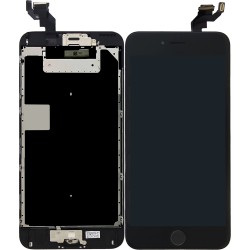 iPhone 6S Plus Display + Digitizer, Pre Assembled A+ High Quality - Black