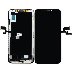 iPhone X Display + Digitizer High Quality Hard OLED - Black