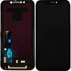 iPhone XR Display Incl Digitizer Full OEM (LG) - Black
