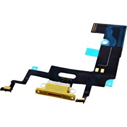 iPhone XR Charger Connector Flex Cable - Yellow