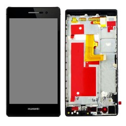 Huawei Ascend P7 (P7-L10) Display+Digitizer Complete Module With Frame - Black