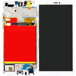 Huawei P Smart (FIG-L31) OEM Service Part Screen Incl.Battery (02351SVE) - White