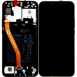 Huawei P Smart Plus (INE-LX1) OEM Service Part Screen Incl. Battery (02352BUE) - Black