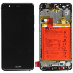 Huawei P10 Lite (WAS-L21) OEM Service Part Screen Incl. Battery 3000mAh - Black