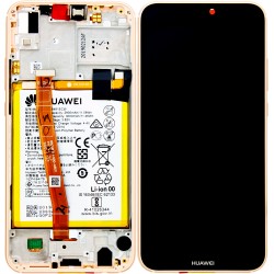 Huawei P20 Lite 02351VUW / 02351XUB (ANE-LX1) OEM Service Part Screen Incl. Battery - Sakura Pink