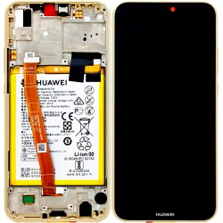 Huawei P20 Lite 02351WRN (ANE-LX1)  OEM Service Part Screen Incl. Battery - Platinum Gold