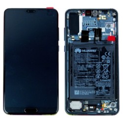 Huawei P20 Pro 02351WQK (CLT-L09/ CLT-L29) OEM Service Part Screen Incl. Battery - Black