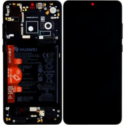 Huawei P30 OEM Service Part Screen Incl. Battery (02352NLL) - Black
